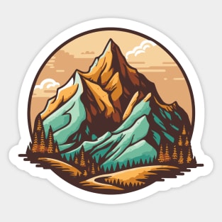 Mountains are calling and i must go Sticker